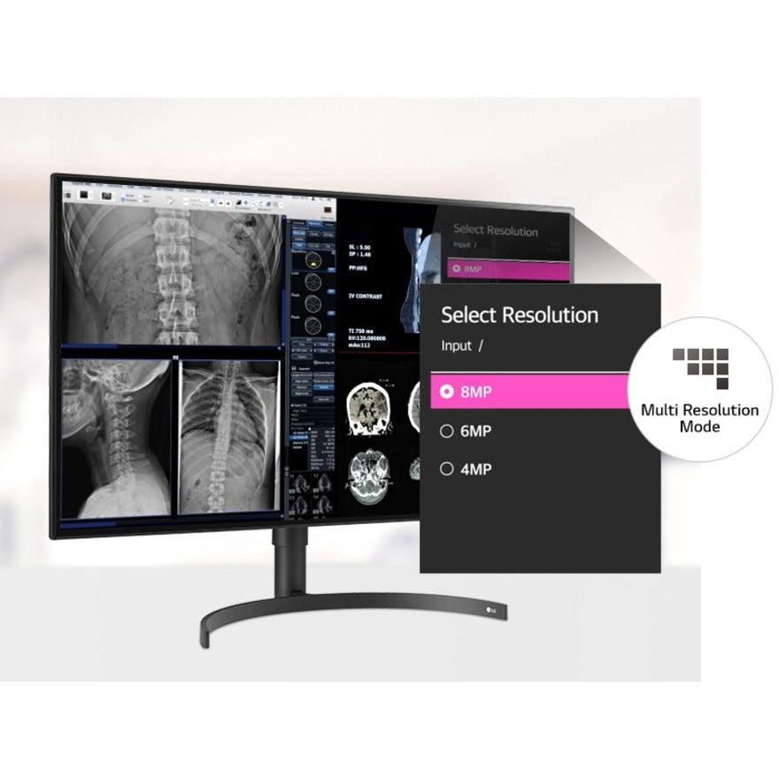 Medical Imaging Monitor 32 Inch - DICOM Calibrated Nano IPS Display | LG 32HL512D-B