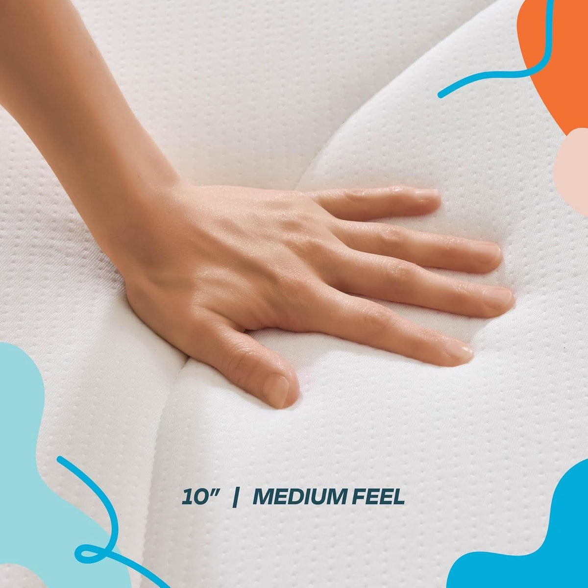 Memory Foam Hybrid Mattress Twin XL Breathability Plus