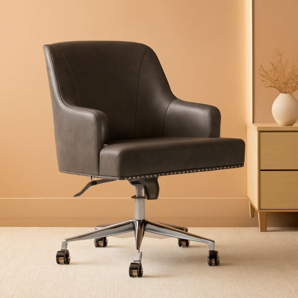 Memory Foam Office Chair With Adjustable Height For Desk