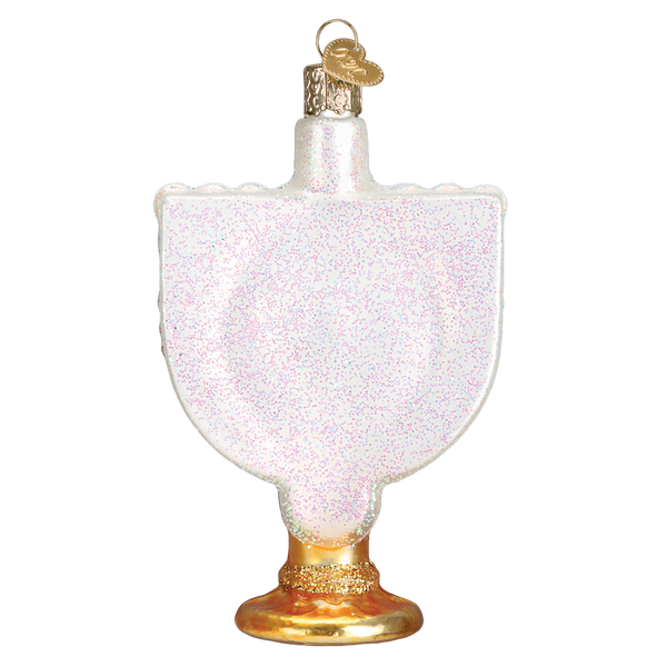Menorah Glass Ornament