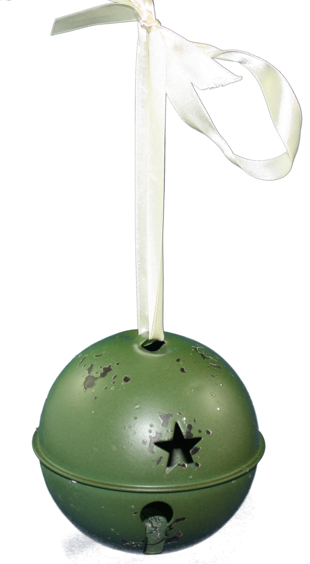 Metal Jingle Bell - Green Large