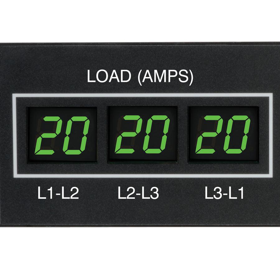 Metered Power Distribution Unit - 3-Phase 14.4kW PDU for Data Center | Tripp Lite PDU3MV6H50A