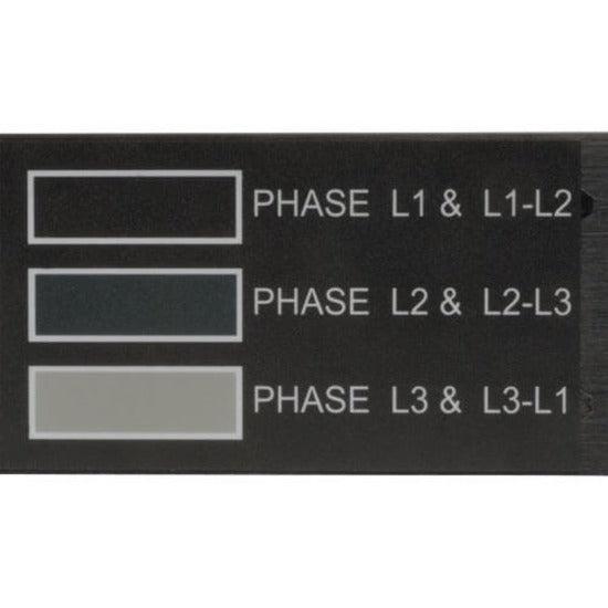 Metered Power Distribution Unit - 5.7kW 3-Phase Rackmount PDU | Eaton Tripp Lite PDU3MV6L2120