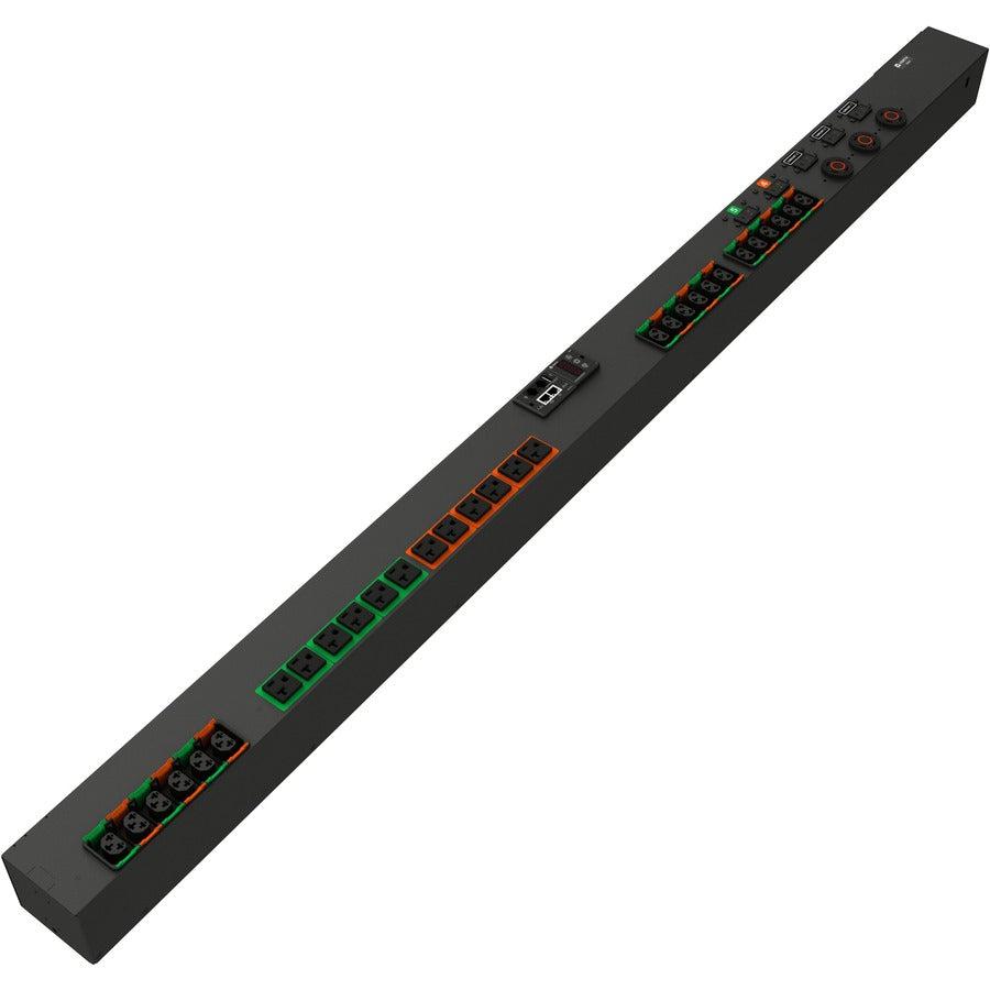 Metered Power Distribution Unit - Rack Mount PDU with C13/C19 & NEMA Outlets | Tecisoft VP4N6003