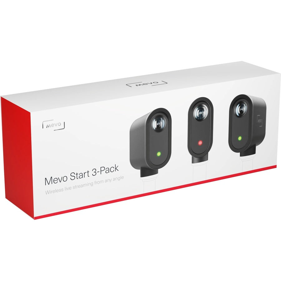 Mevo Start Webcam - 12 Megapixel - Black - Usb Type C - 3 Pack(S)