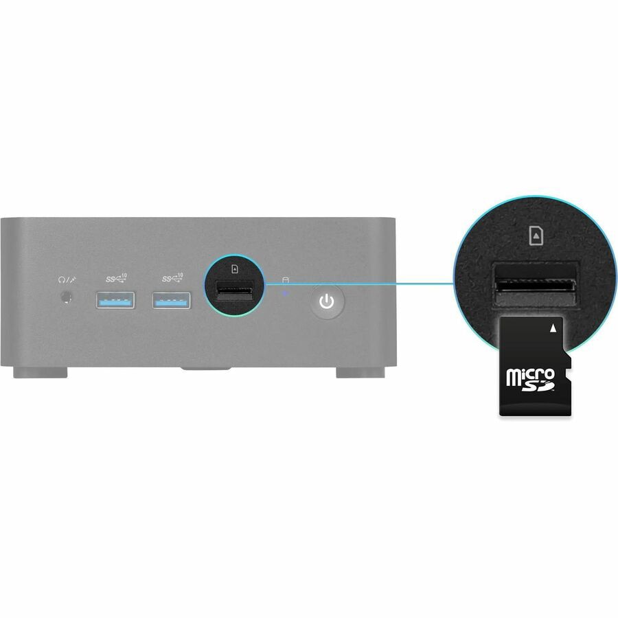 Micro Desktop Computer MSI Cubi NUC 13MQ-227US - Intel Core i5 vPro Enterprise | TecISoft