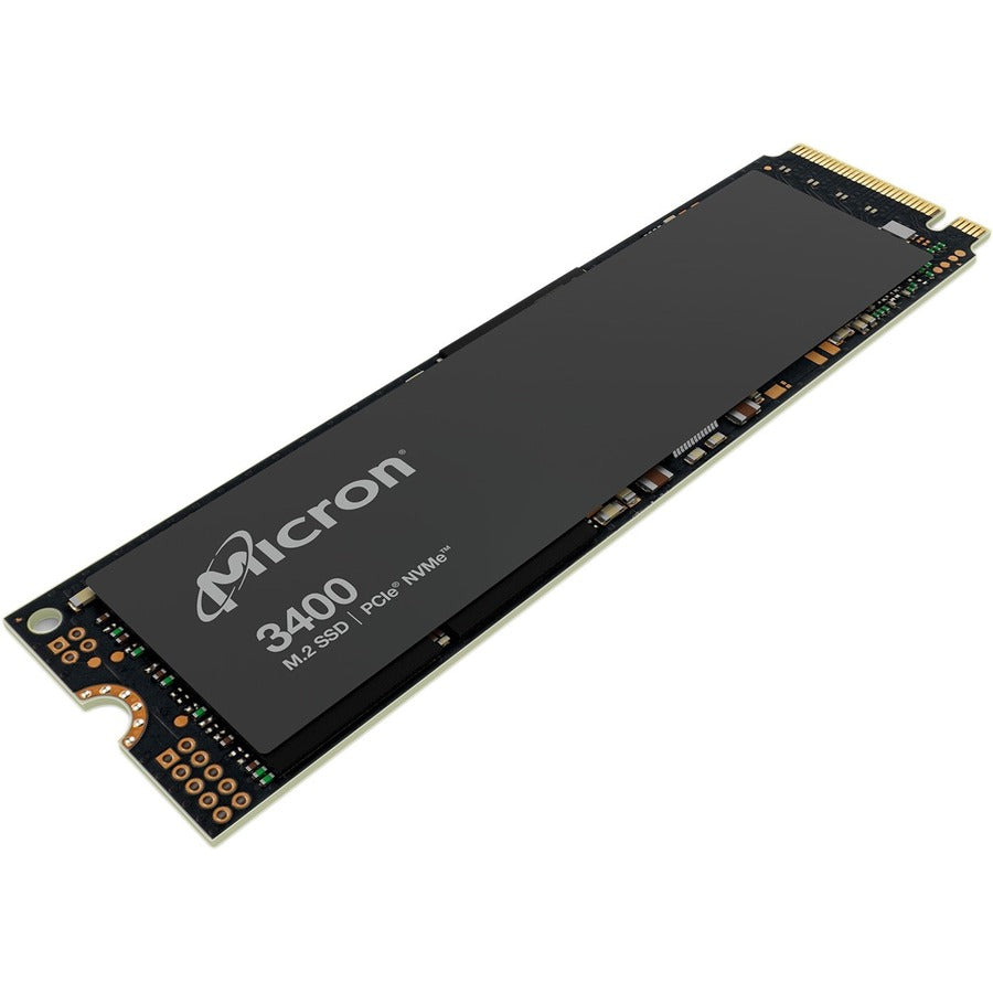 Micron 3400 2 TB Solid State Drive - M.2 2280 Internal - PCI Express NVMe (PCI Express MTFDKBA2T0TFH-1BC15ABYYR