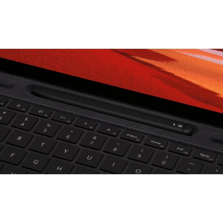 Microsoft- IMSourcing Signature Keyboard/Cover Case for 13" Microsoft Surface Pro 8, Surface Pro X Tablet - Black