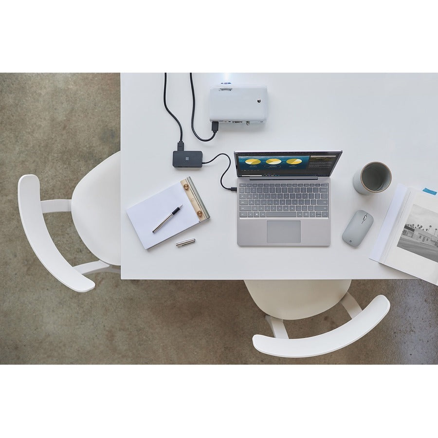 Microsoft- IMSourcing Surface Laptop Go 12.4 Touchscreen Notebook - 1536 x 1024 - Intel Core i5 10th Gen i5-1035G1 Quad-core (4 Core) 1 GHz - 8 GB Total RAM - 256 GB SSD - Platinum" THJ-00001