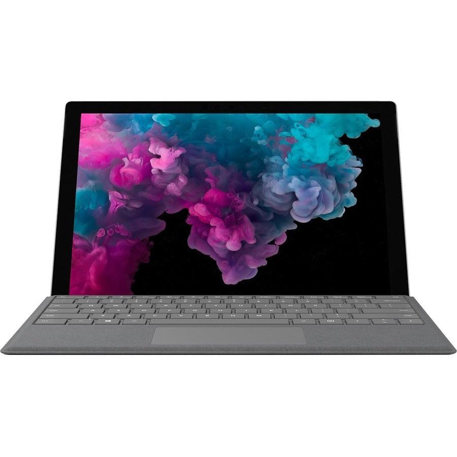 Microsoft- IMSourcing Surface Pro 6 Tablet - 12.3" - Core i7 8th Gen - 8 GB RAM - 256 GB SSD - Windows 10 Pro - Platinum - TAA Compliant