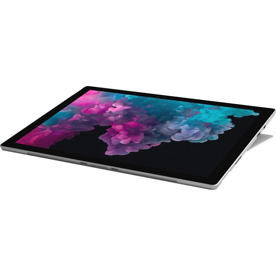 Microsoft- IMSourcing Surface Pro 6 Tablet - 12.3" - Core i7 8th Gen - 8 GB RAM - 256 GB SSD - Windows 10 Pro - Platinum - TAA Compliant