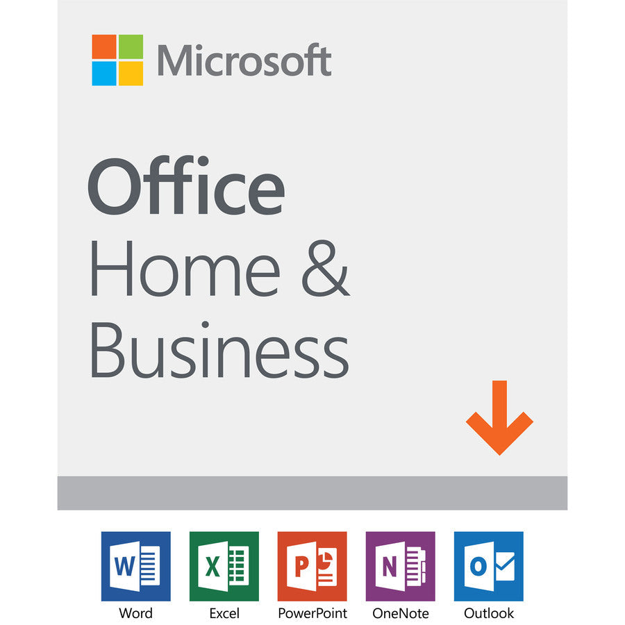 Microsoft Office Home and Business 2019 | 1 device, Windows 10 PC/Mac Key Card