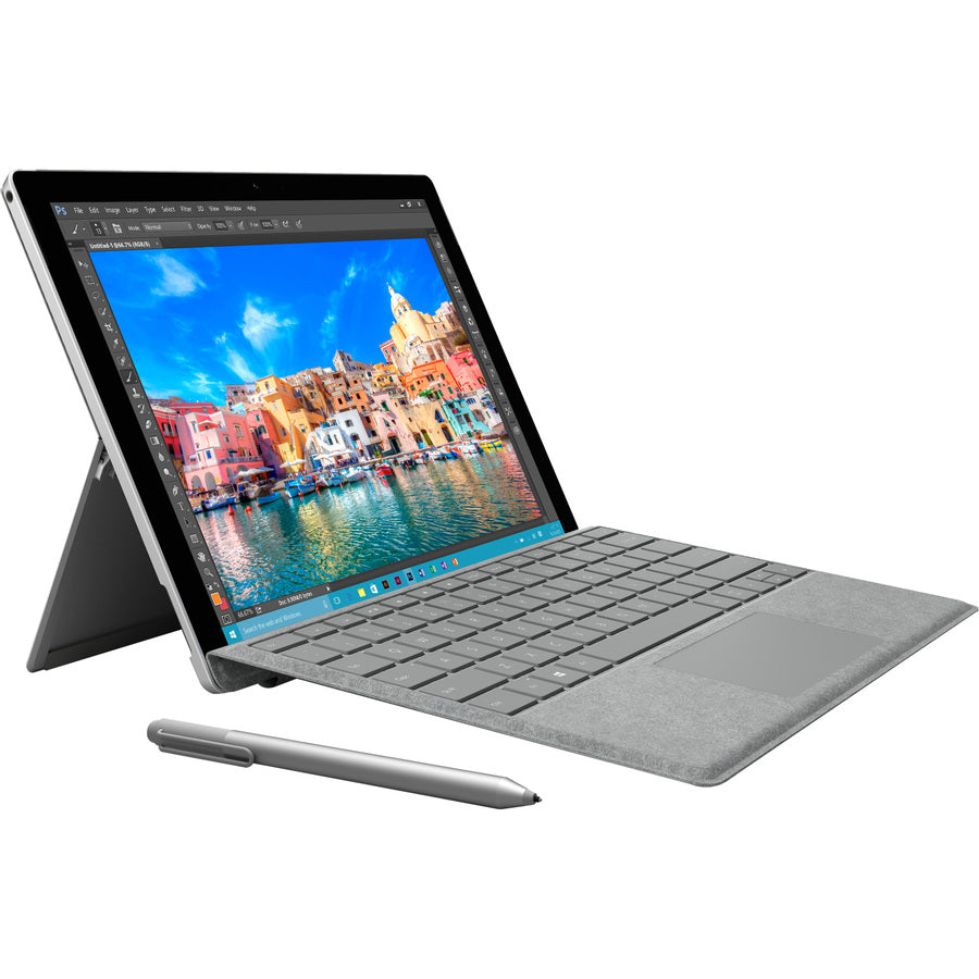 Microsoft Signature Type Cover Keyboard/Cover Case Tablet - Black - Damage Resistant,