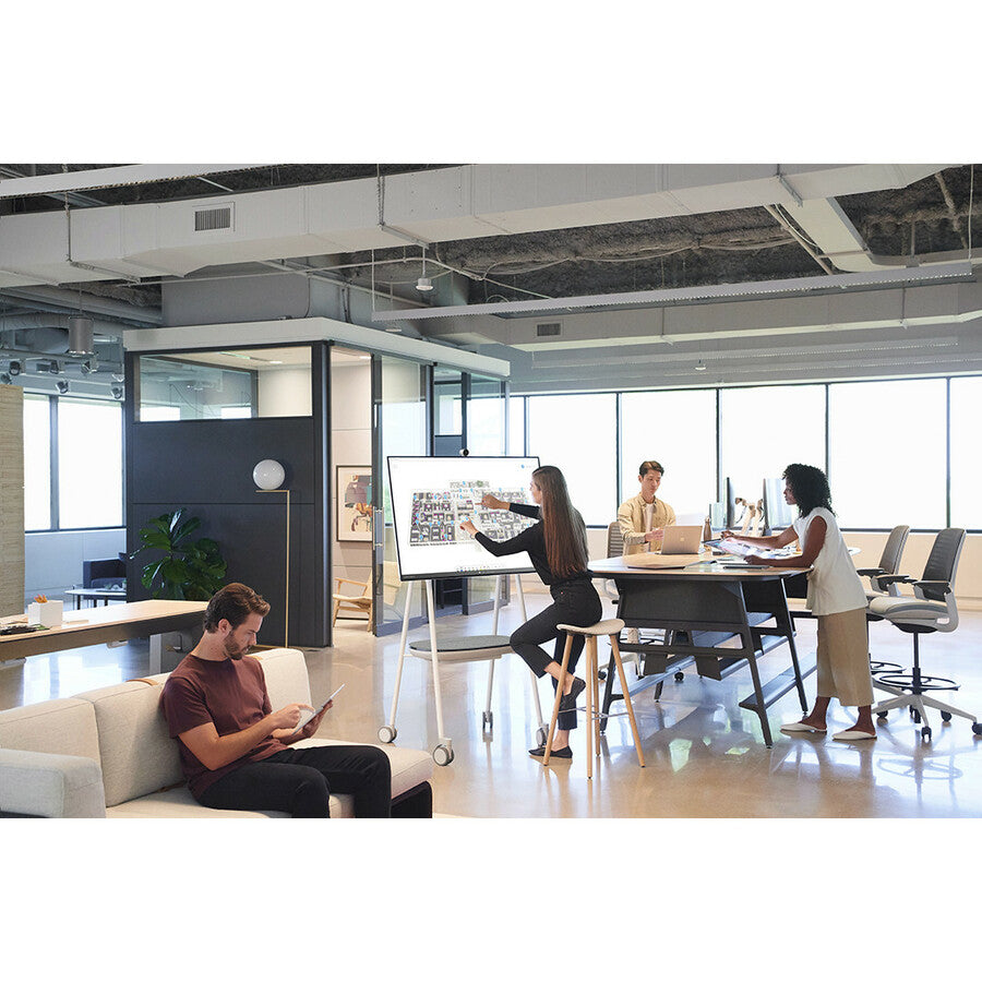 Microsoft Surface Hub 2S All-in-One Computer - Intel Core i5 8th Gen - 8 GB RAM DDR4 SDRAM - 128 GB SSD - 50" 4K UHD 3840 x 2560 Touchscreen Display - Desktop - Platinum - TAA Compliant