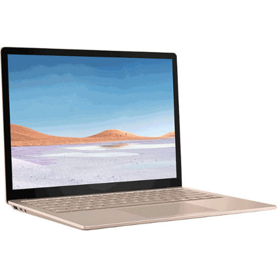 Microsoft Surface Laptop 3 13.5 Touchscreen Notebook - Intel Core i5 10th Gen i5-1035G7 - 16 GB - 256 GB SSD - Sandstone" RYH-00053