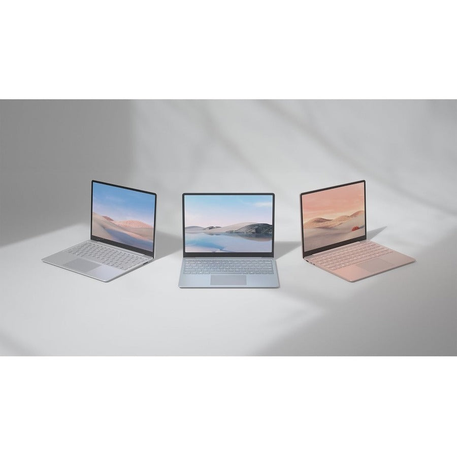 Microsoft Surface Laptop Go 12.4 Touchscreen Notebook - Intel Core i5 10th Gen i5-1035G1 - 8 GB - 128 GB SSD - Sandstone" TNU-00035