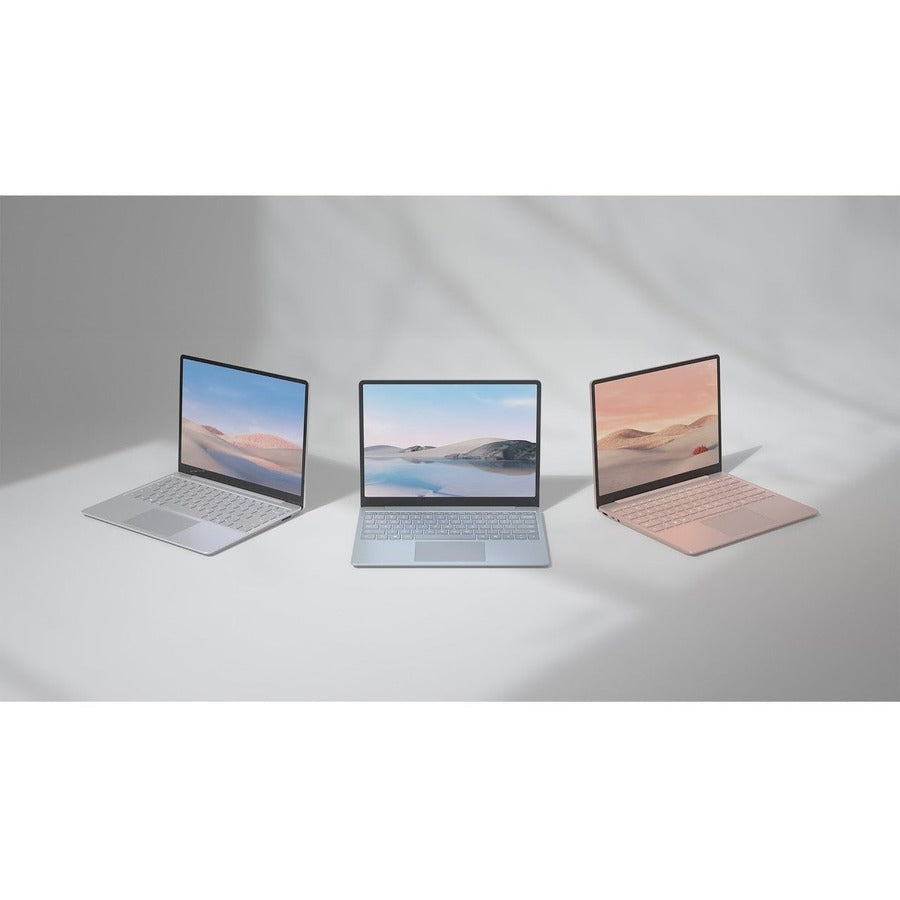 Microsoft Surface Laptop Go 12.4 Touchscreen Notebook - Intel Core i5 10th Gen i5-1035G1 - 8 GB - 128 GB SSD - Sandstone" TNU-00035