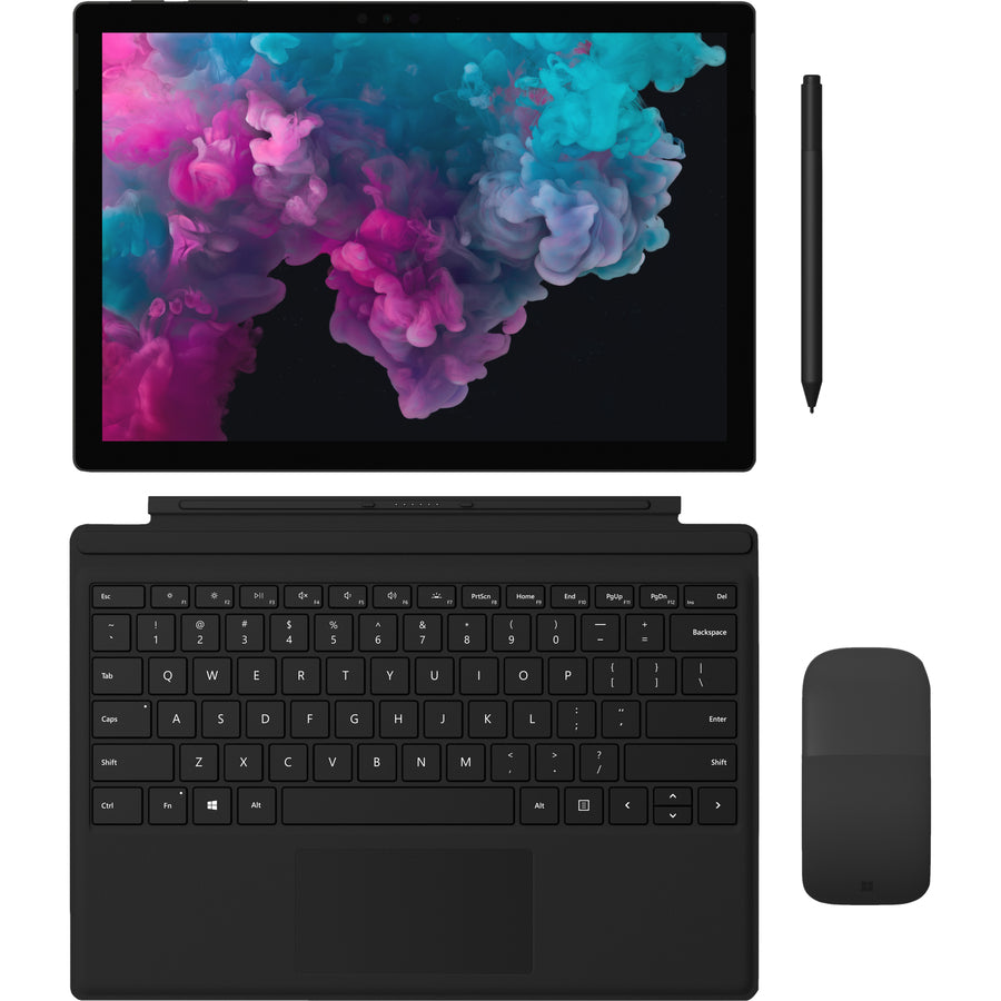 Microsoft Surface Pro 6 Tablet - 12.3 - 8 GB - 256 GB SSD - Windows 10 Home - Black" KJU-00016