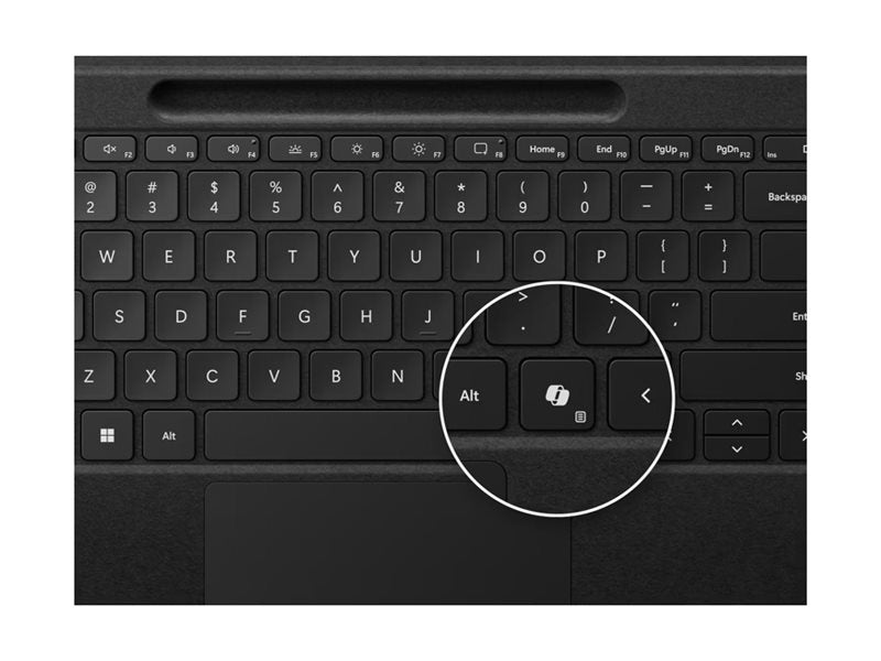 Microsoft Surface Pro Flex Keyboard - Keyboard - with trackpad, accelerometer, Surface Slim Pen 2 storage and charging