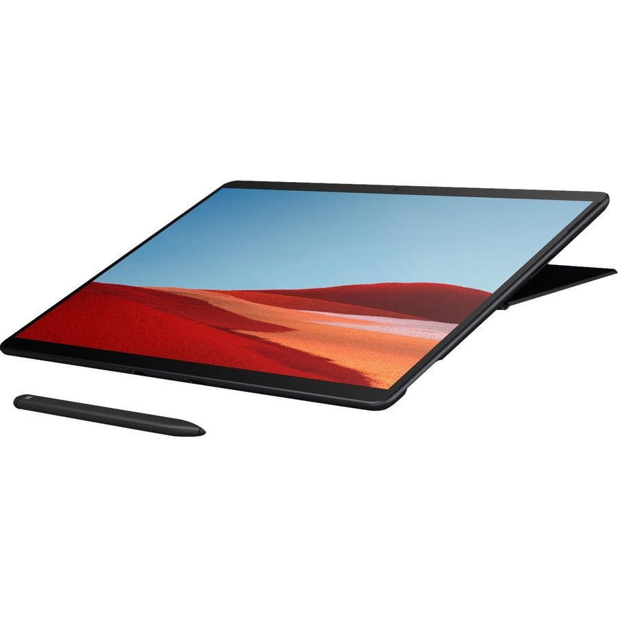 Microsoft Surface Pro X Tablet - 13 - Microsoft SQ1 - 16 GB - 256 GB SSD - Windows 10 Pro - 4G - Matte Black" QGM-00001