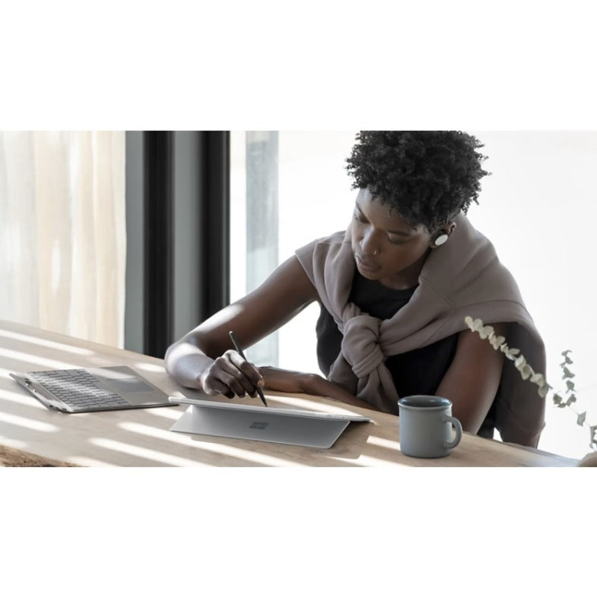 Microsoft Surface Slim Pen 2 Stylus - Bluetooth - 1 Pack - Active - Plastic - Matte Black