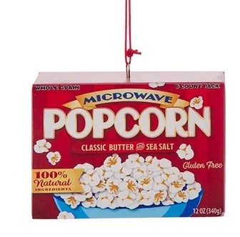 Microwave Popcorn Box Ornament