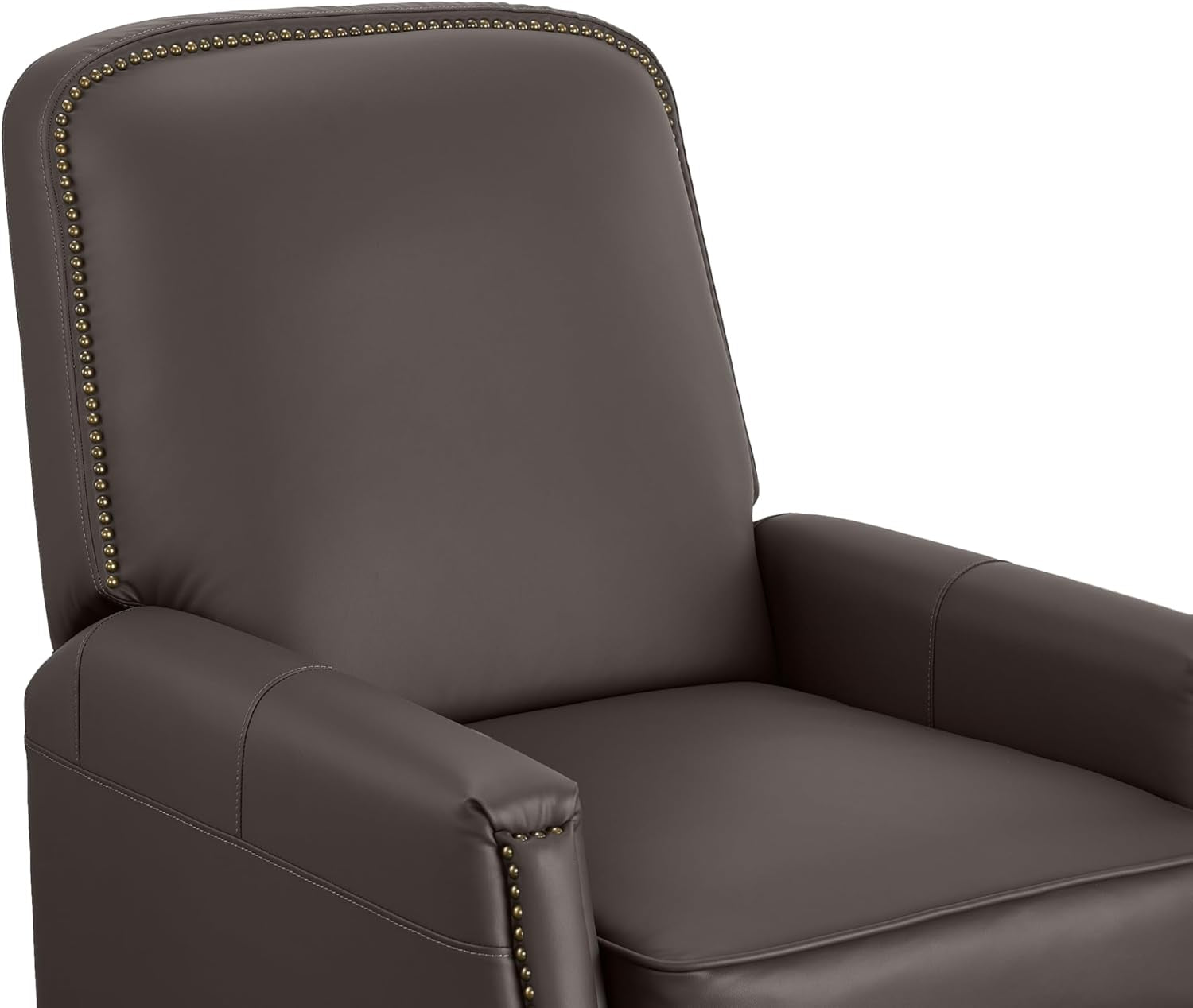 Mid Century Recliner Chair In Saddle Brown Adjustable