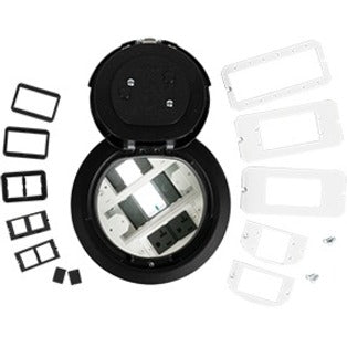 Middle Atlantic 6IN Prewired AV Poke-Thru Surface Cover