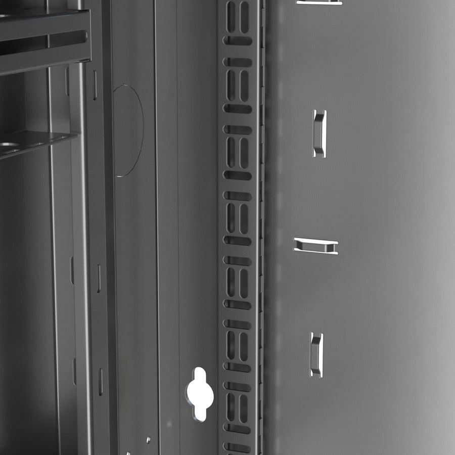 Middle Atlantic DWR Series Pivoting Wall Rack - 12 RU