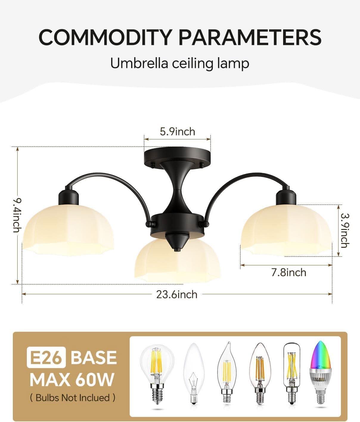 Milk Glass Sputnik Chandelier Adjustable Height Dimmable