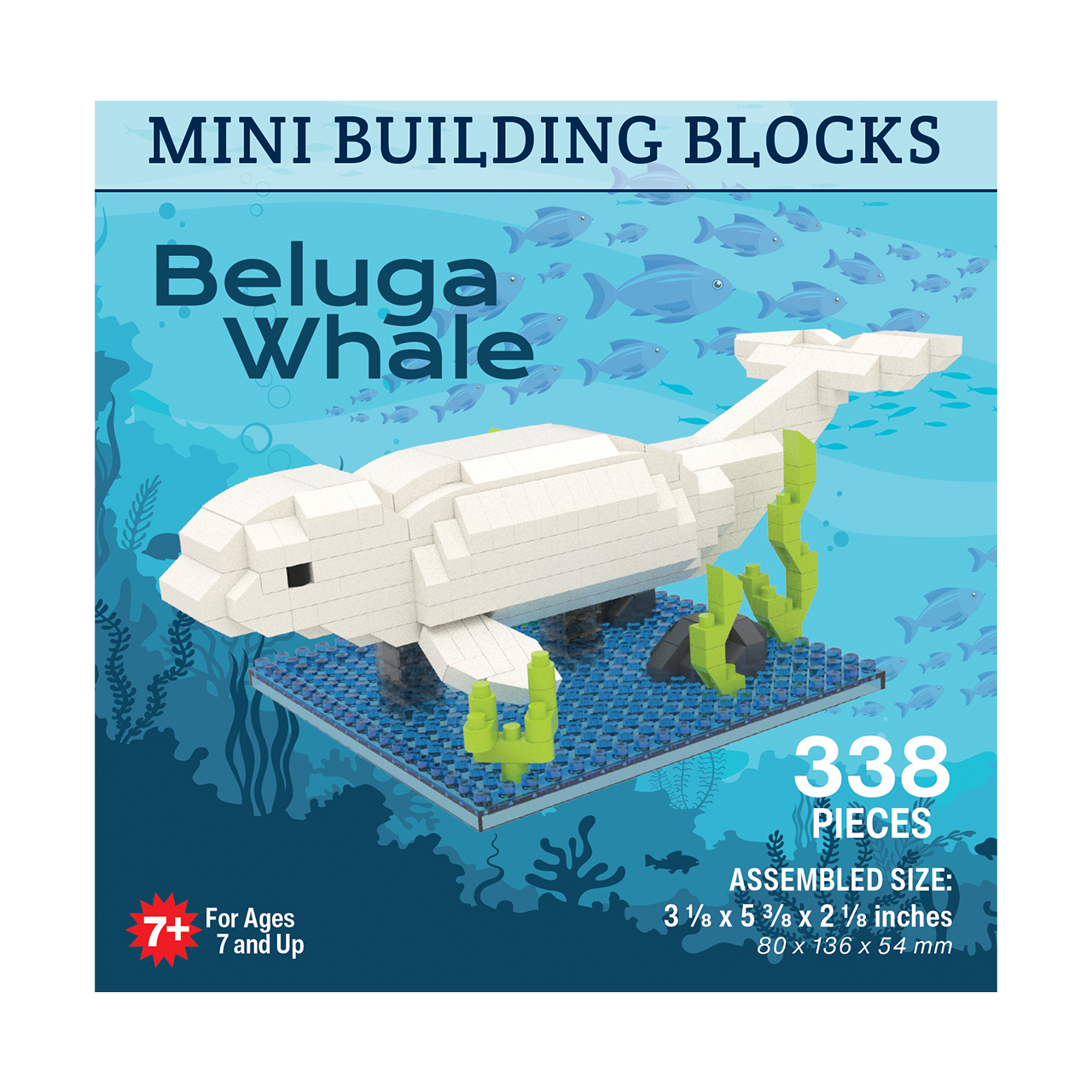 Mini Building Blocks - Beluga Whale