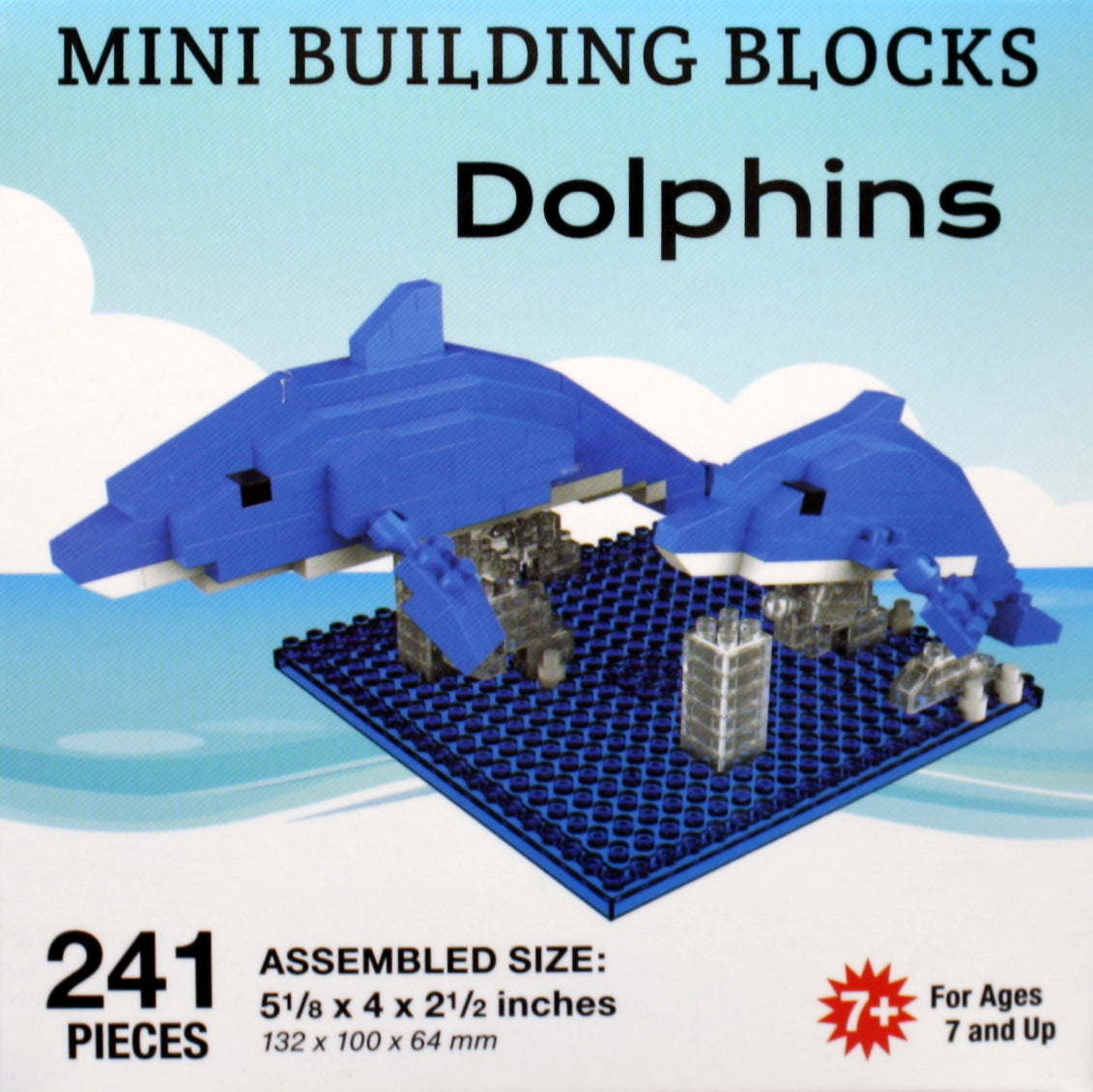 Mini Building Blocks - Dolphins
