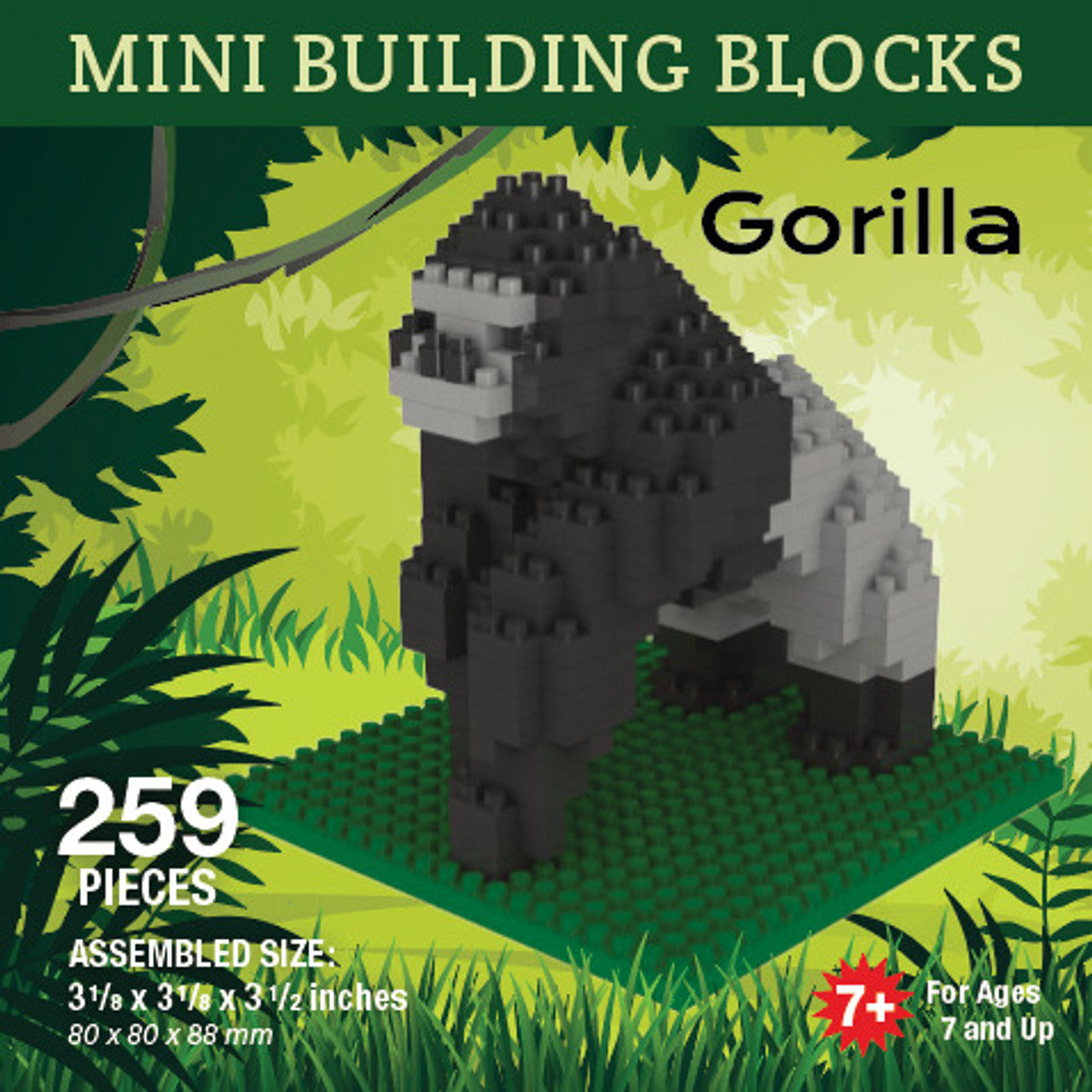 Mini Building Blocks - Gorilla