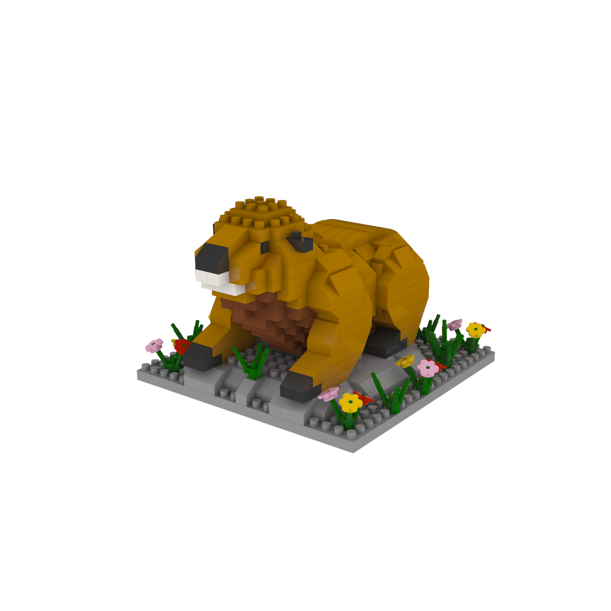Mini Building Blocks - Marmot