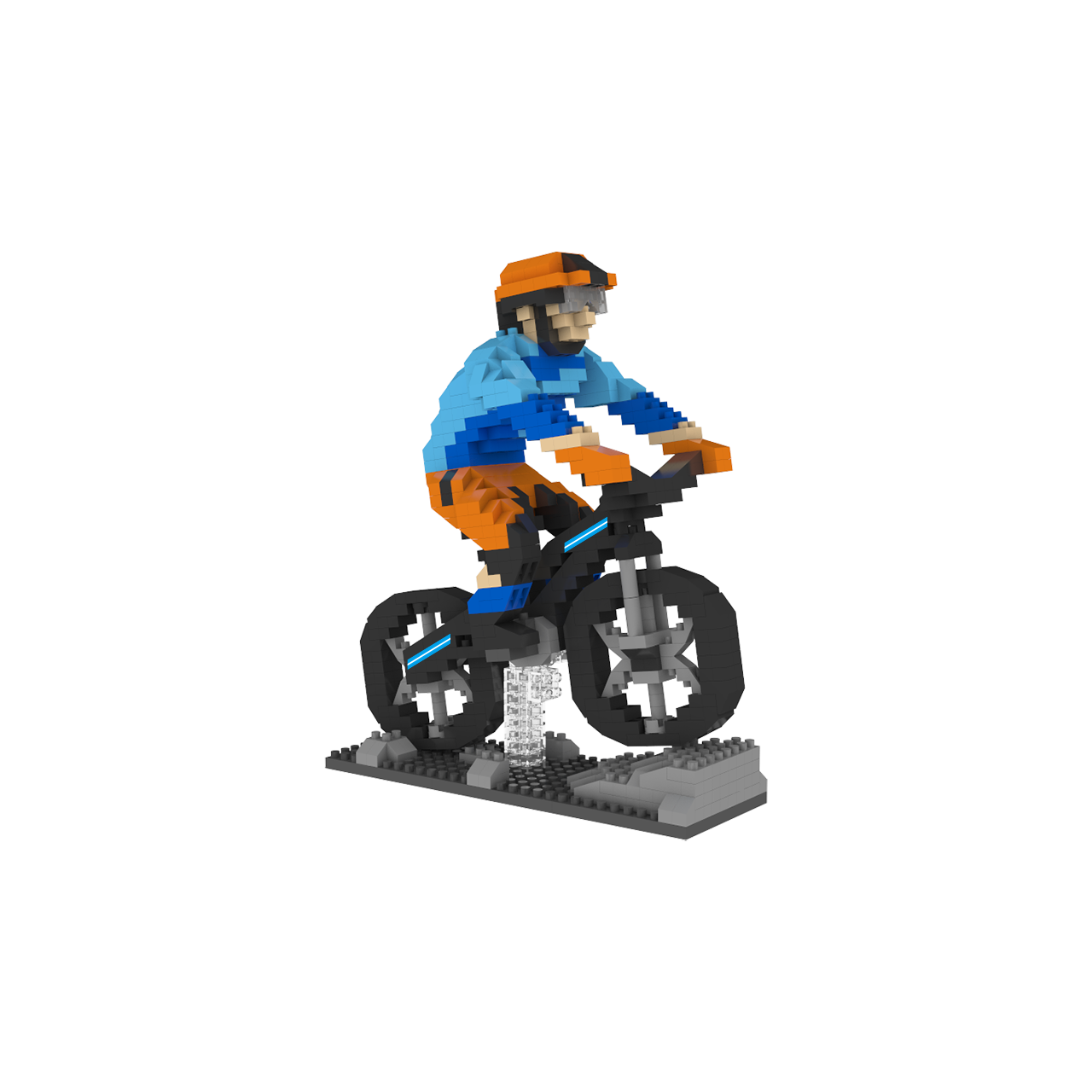 Mini Building Blocks - Mountain Biker