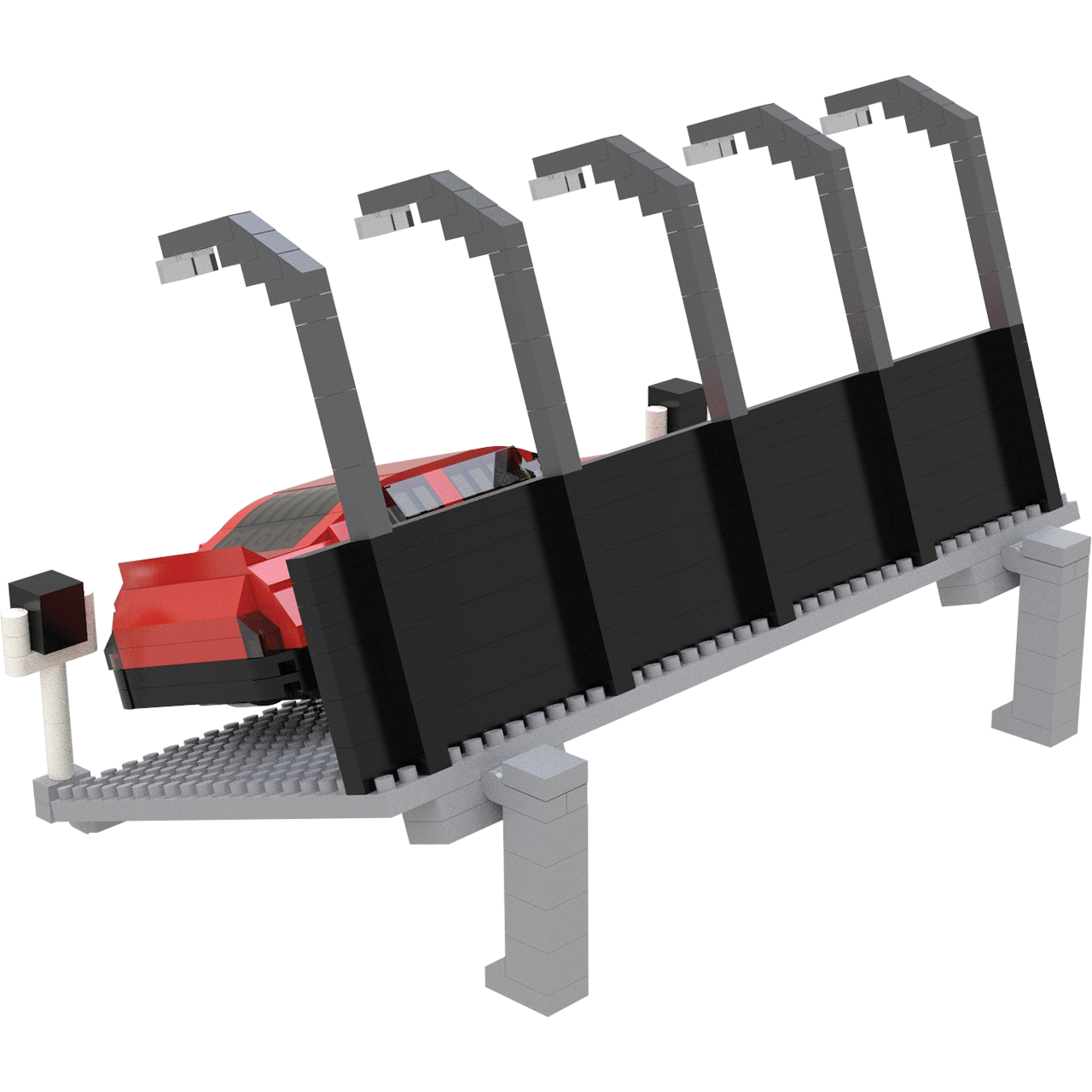 Mini Building Blocks - Race Car