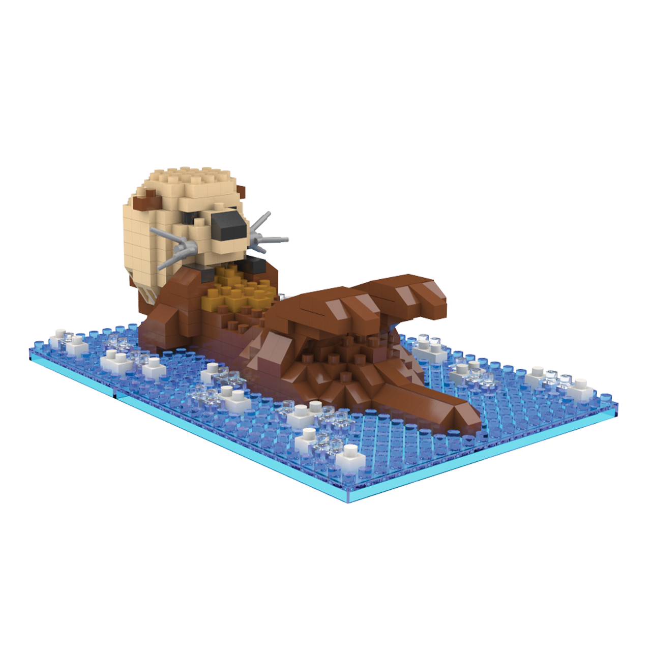 Mini Building Blocks - Sea Otter