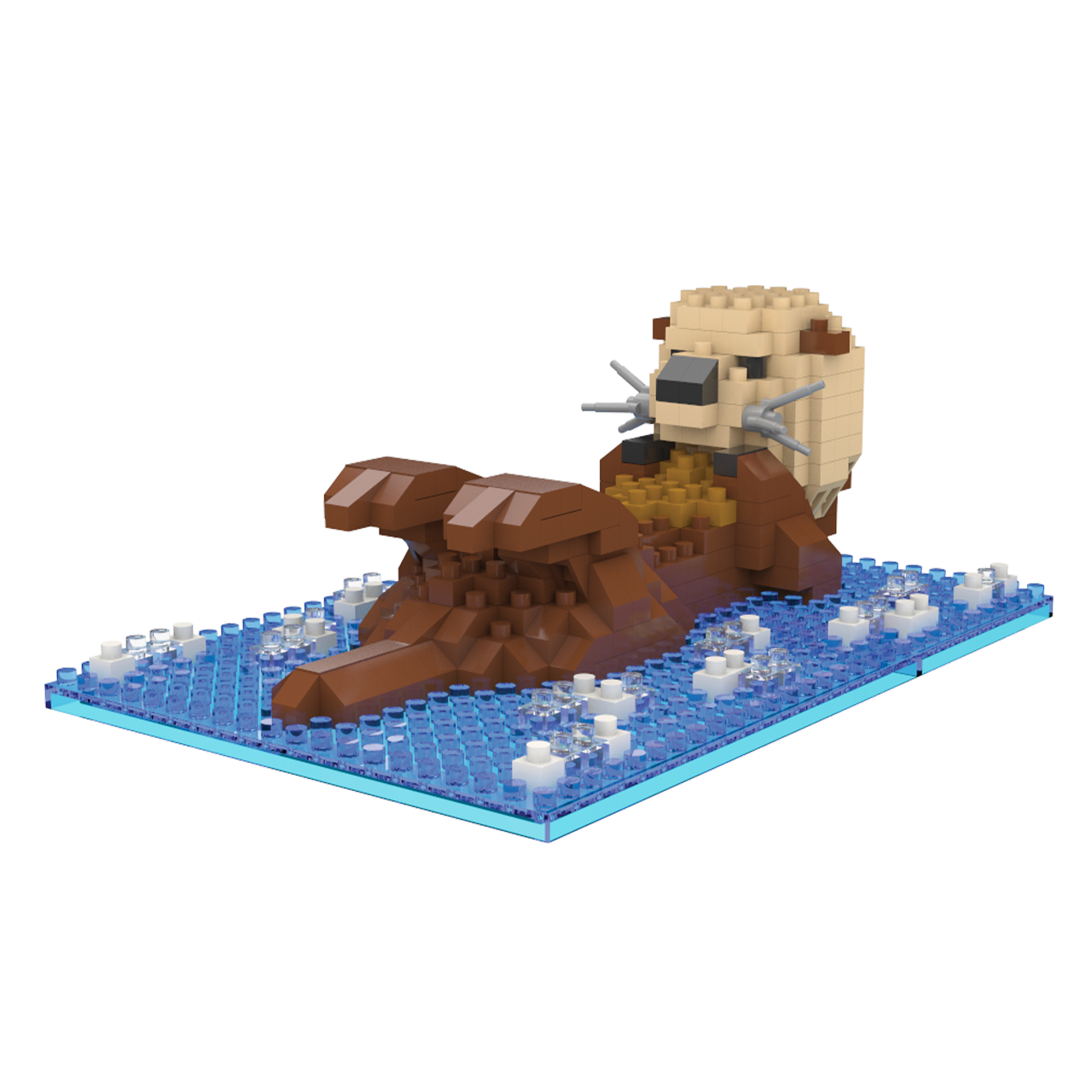 Mini Building Blocks - Sea Otter