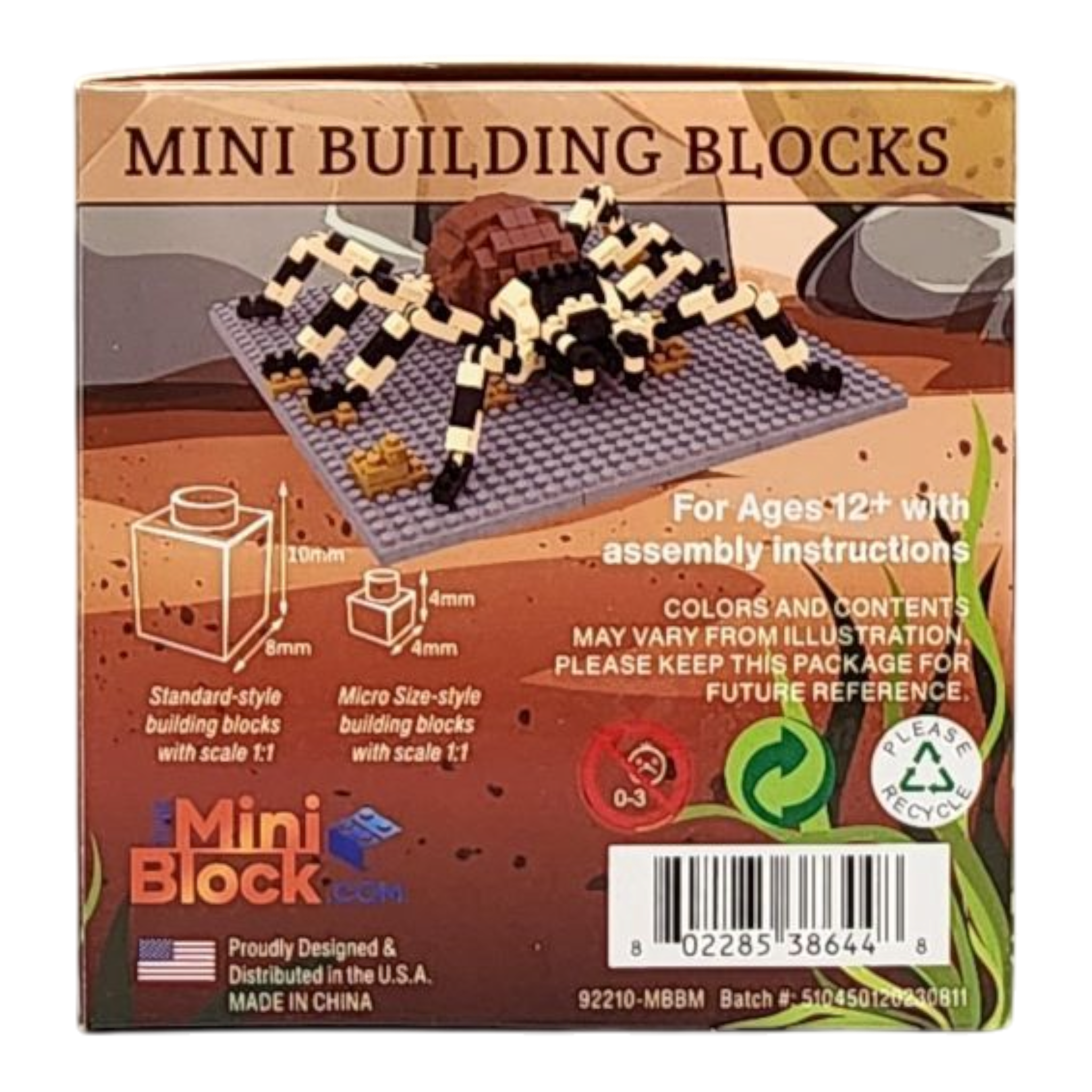 Mini Building Blocks - Tarantula