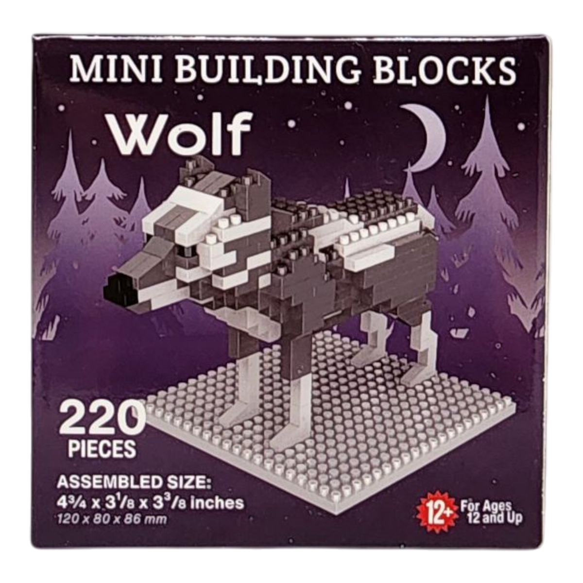 Mini Building Blocks - Wolf