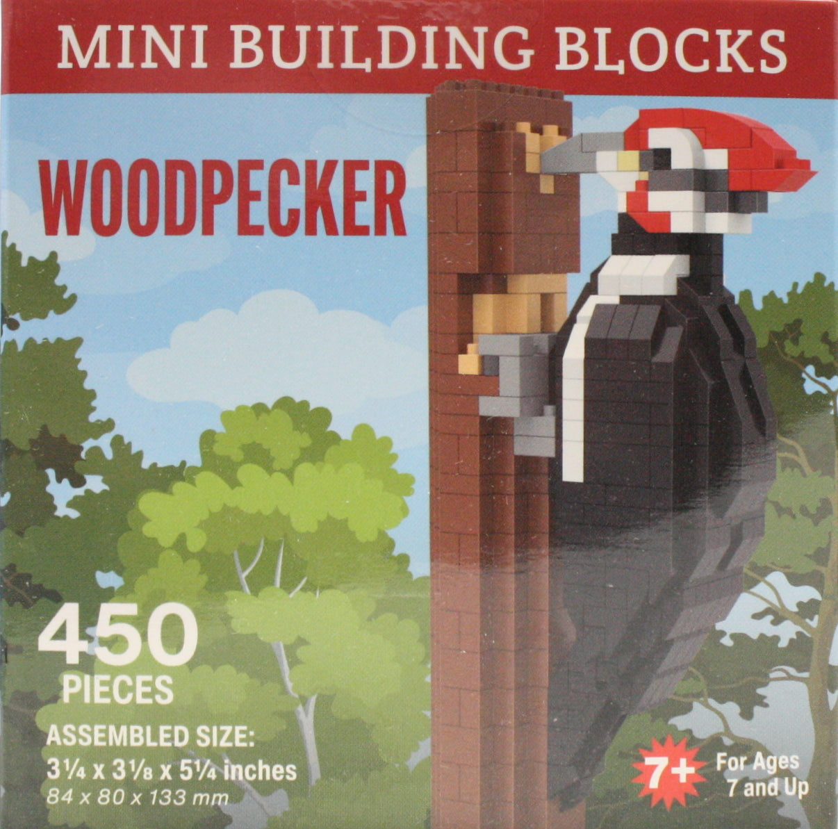 Mini Building Blocks - Woodpecker