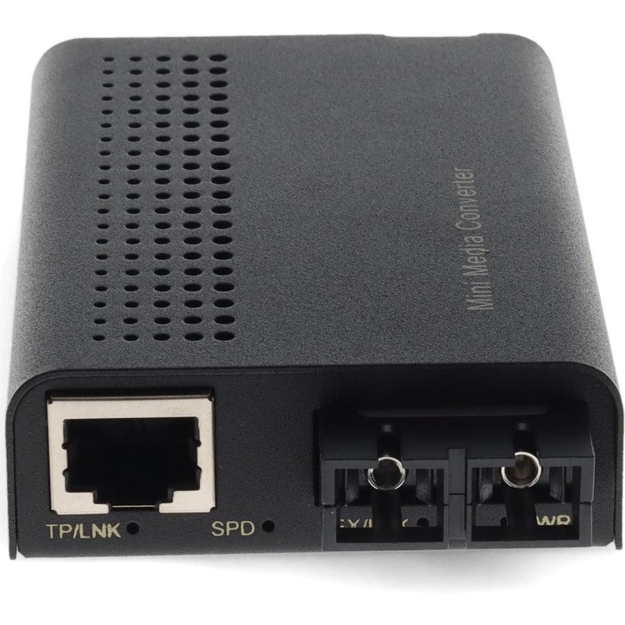 Mini Media Converter - 10/100/1000Base-TX to 1000Base-LX | Tecisoft ADD-GMCMN-LX-2SC