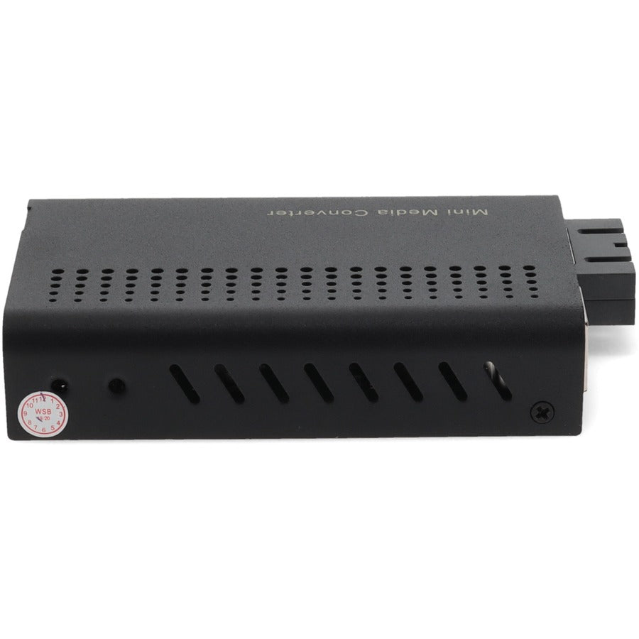 Mini Media Converter 10/100Base-TX to 100Base-FX SC MMF 2km | TecISoft ADD-FMCMN-FX-SC