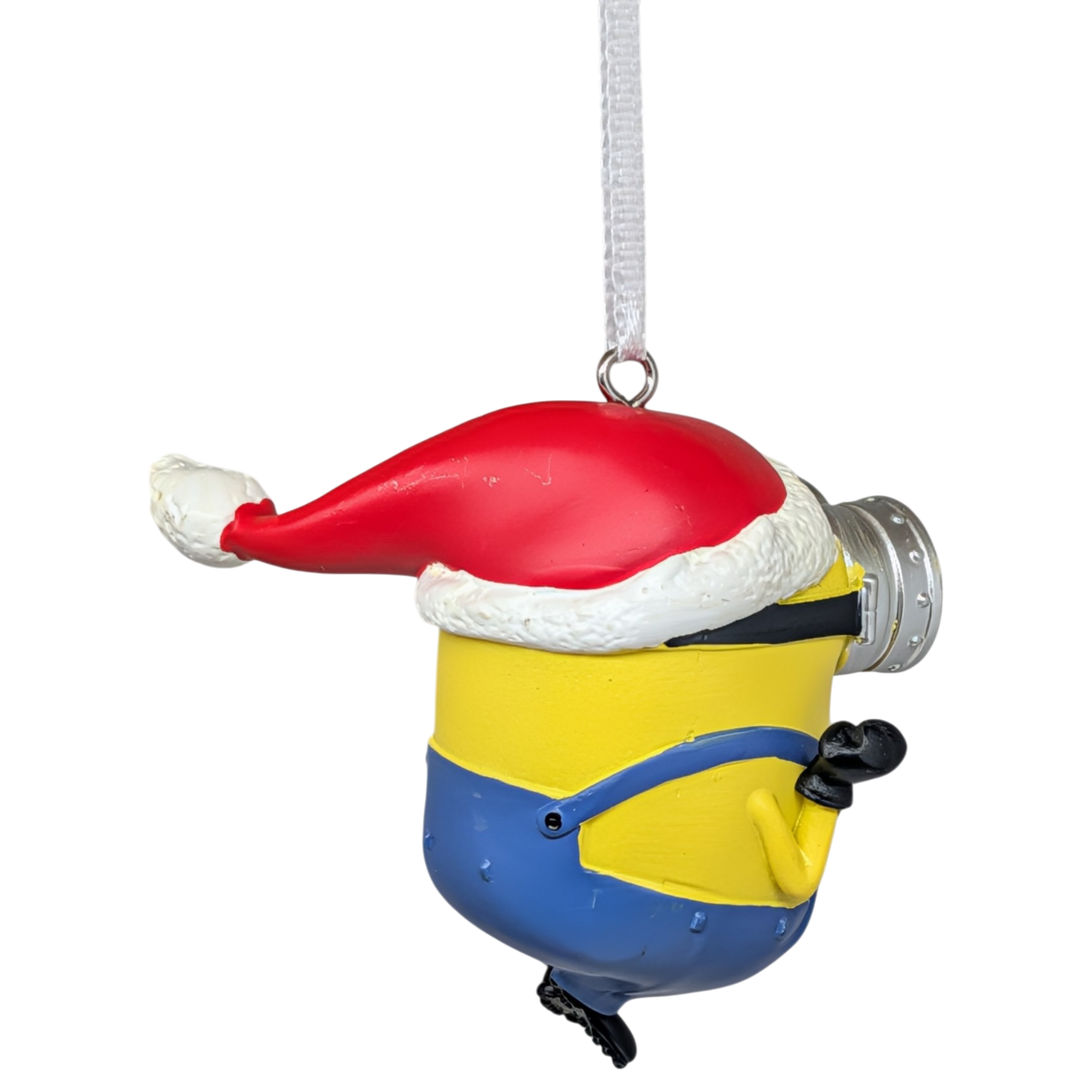 Minions Bob in a Santa Hat Ornament