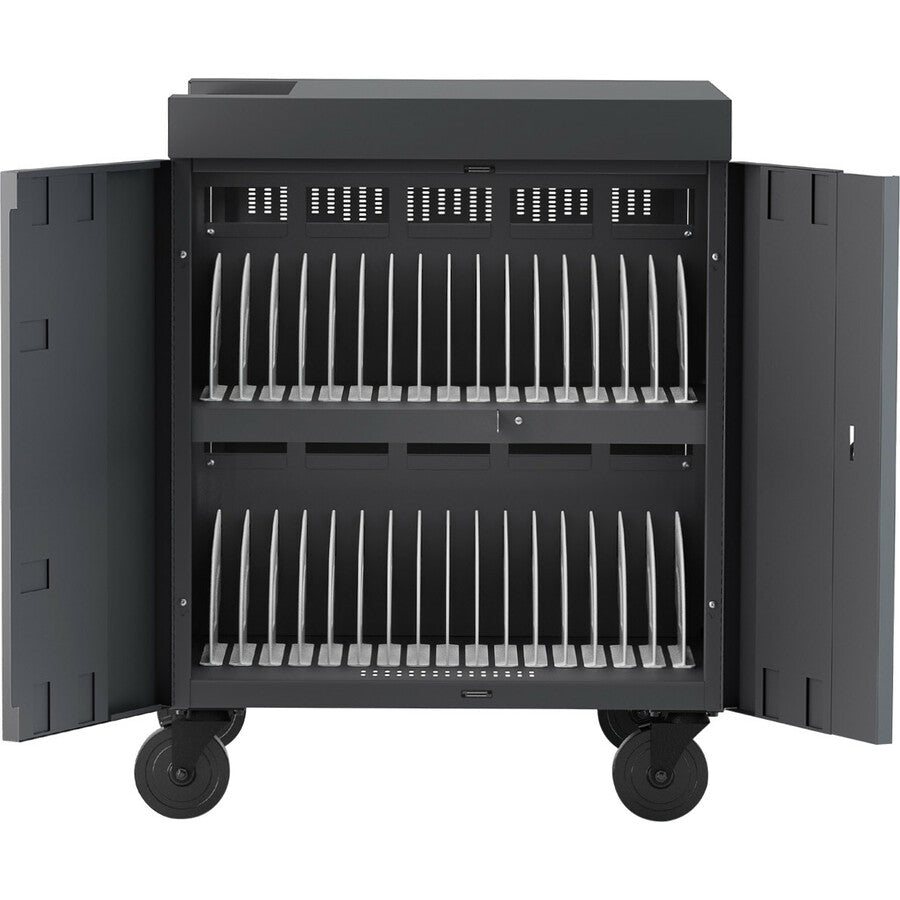 Mobile Charging Cart - 16 Device Laptop & Chromebook Station | Bretford TVC16PAC-BP