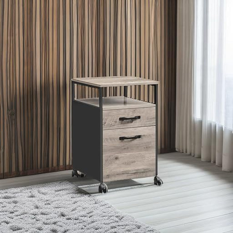 Mobile File Cabinet With Wheels For A4 Letter Size