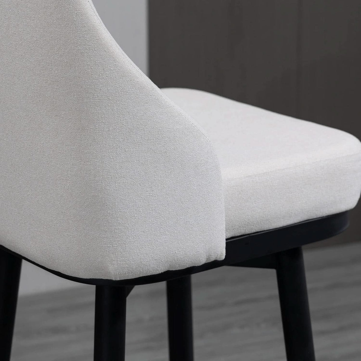 Modern 360 Degree Swivel Bar Stools Set of Two