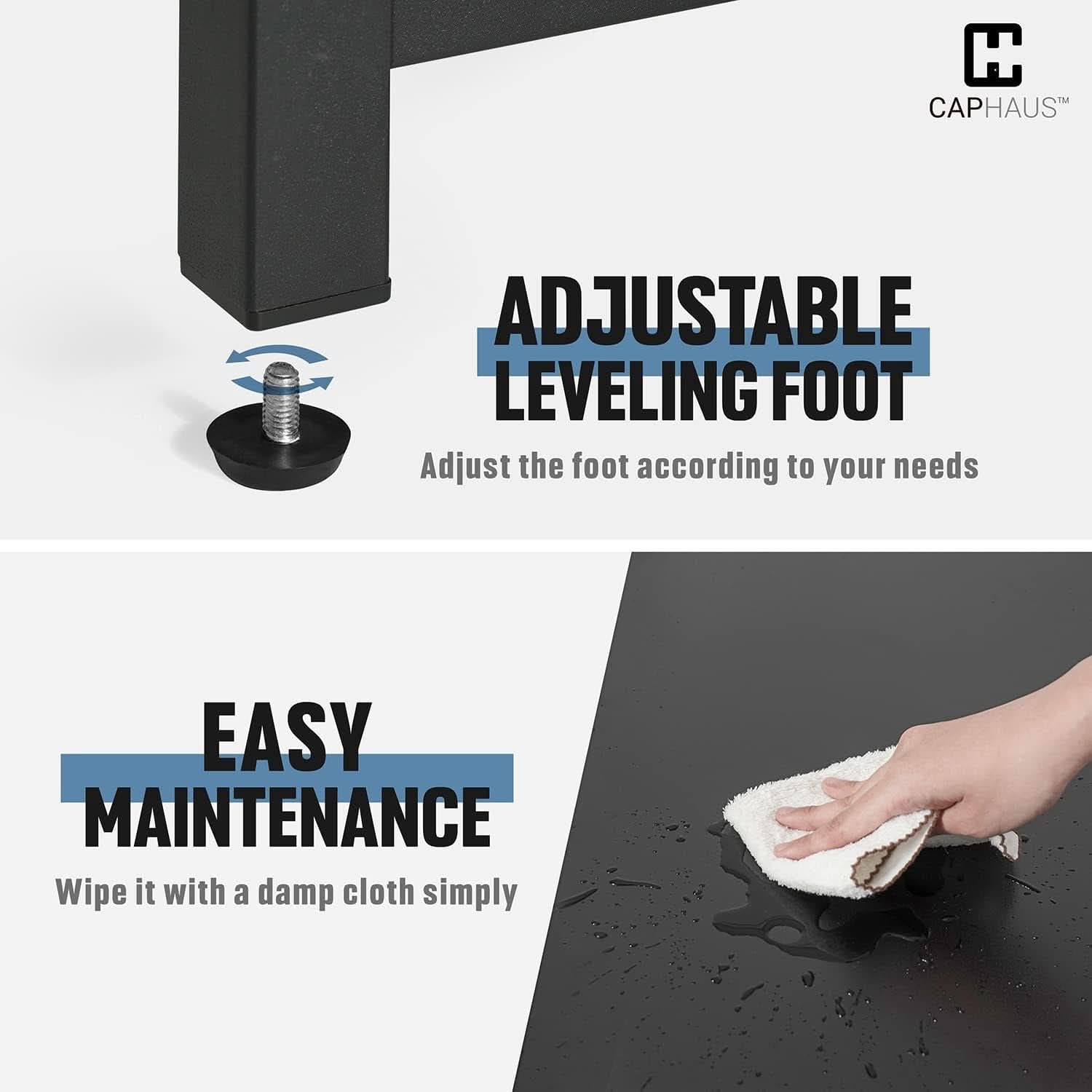 Modern 63 Inch Computer Desk for Home Office Use
