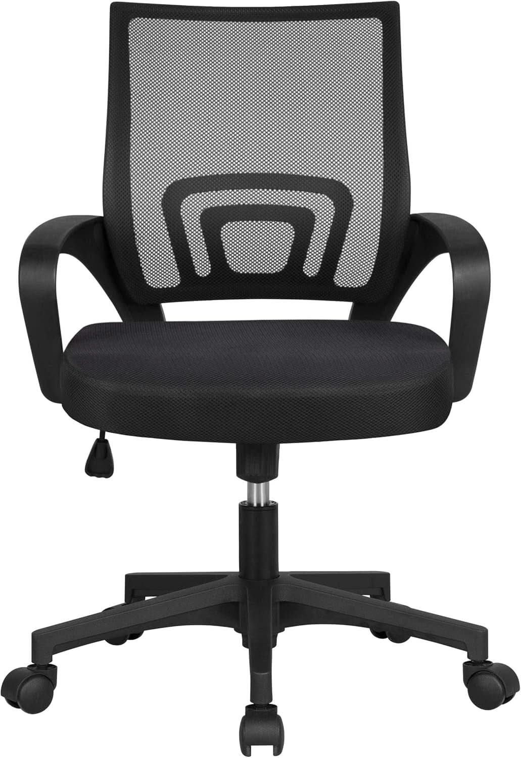 Modern Desk Drawer Shelves And Ergonomic Mesh Chair Set