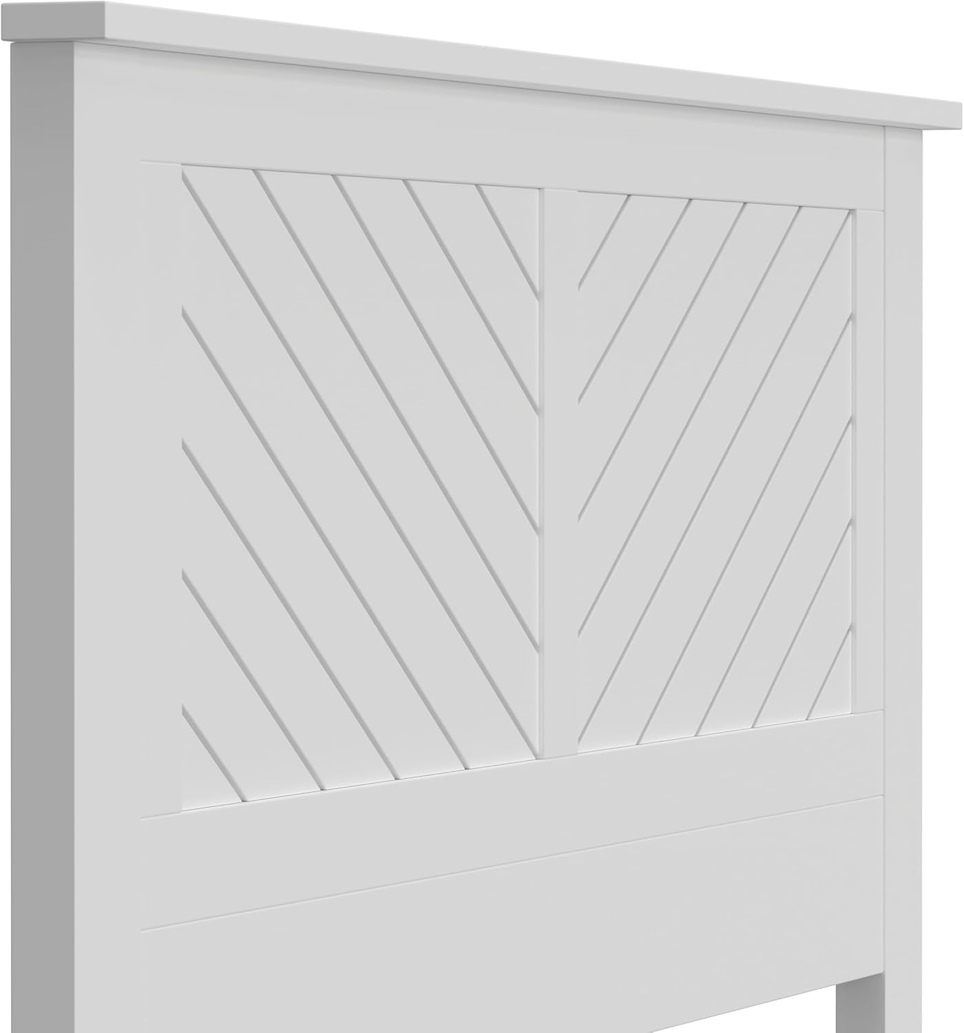 Modern Farmhouse Full Headboard with Chevron Design